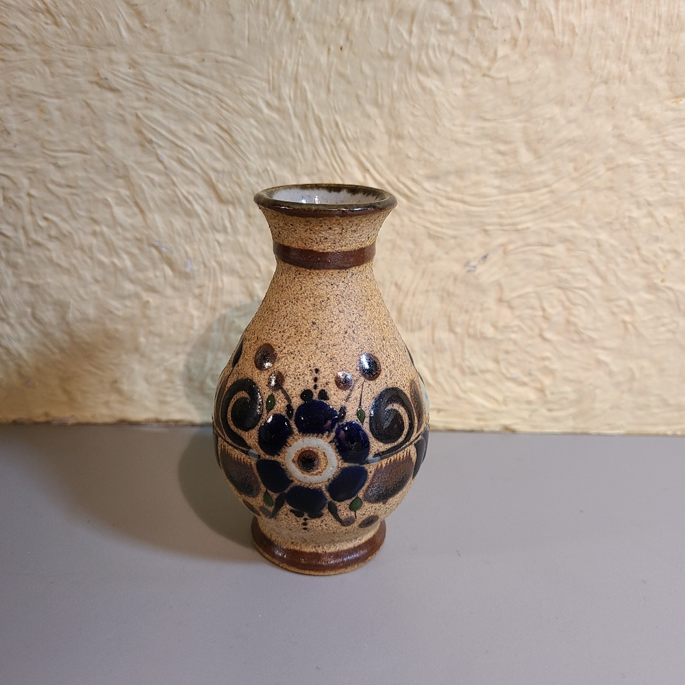 Mexican Hand Painted Vase